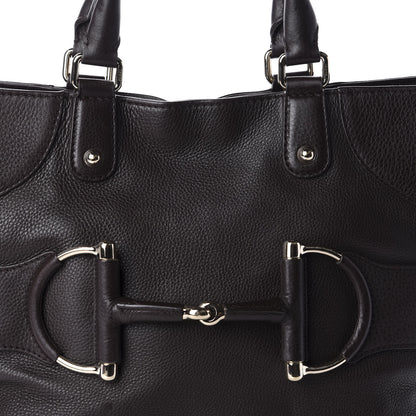 Gucci Calfskin Horsebit Web Dark Brown 12 of 12