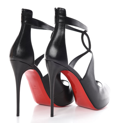 Christian Louboutin Kid Rosie 120 Pumps 41 Black 4 of 8