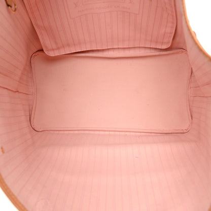 Louis Vuitton Damier Azur Neo Neverfull GM Rose Ballerine 6 of 16