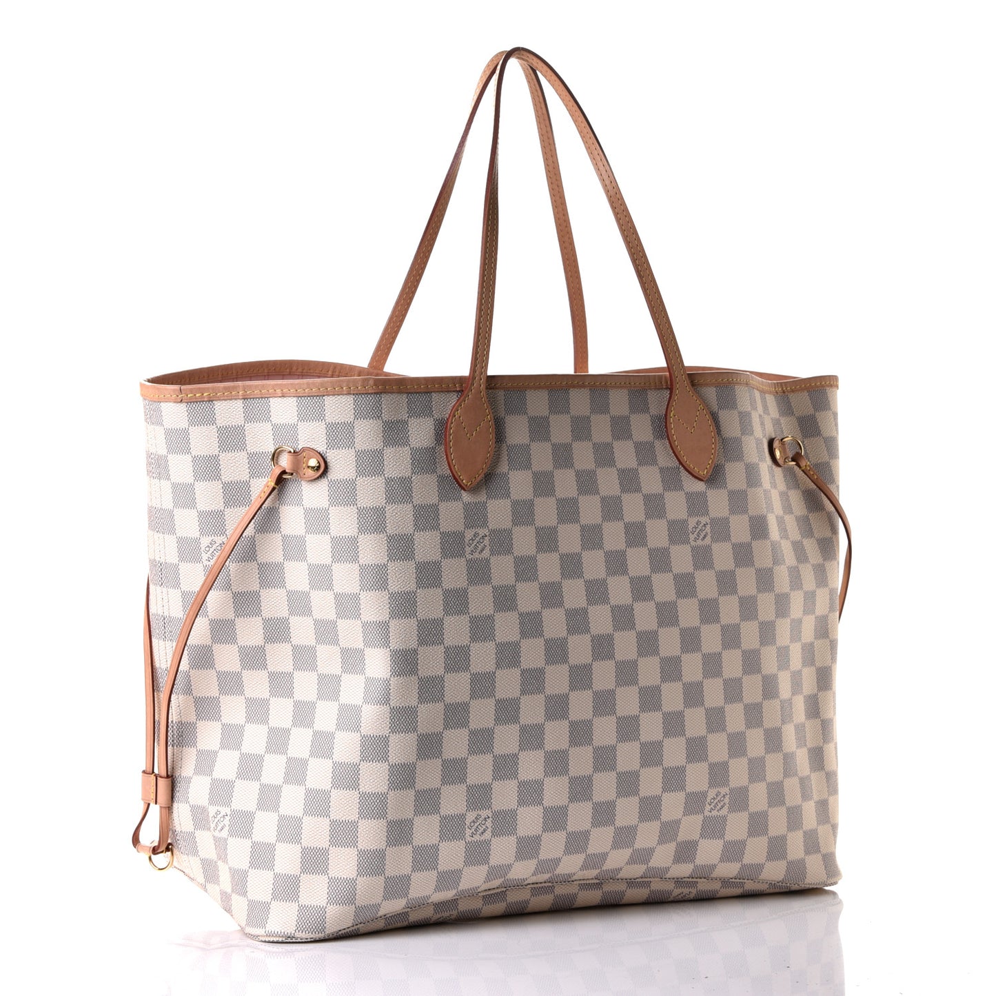 Damier Azur Neo Neverfull GM Rose Ballerine