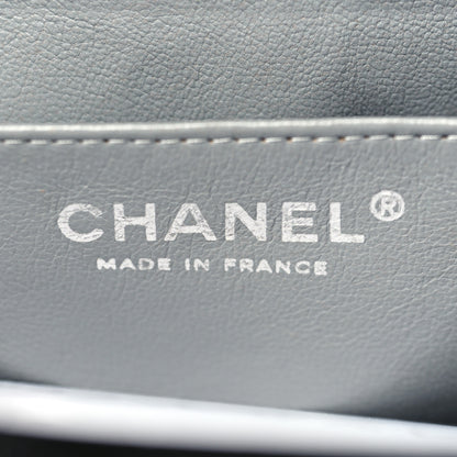 Chanel Lambskin Quilted Jumbo Single Flap Grey 6 of 11