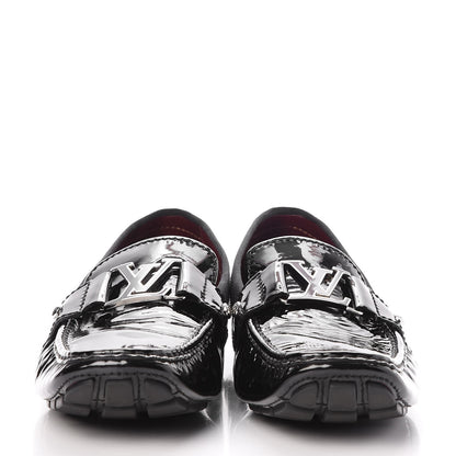 Louis Vuitton Patent Mens Monte Carlo Loafers 10 Black 2 of 13