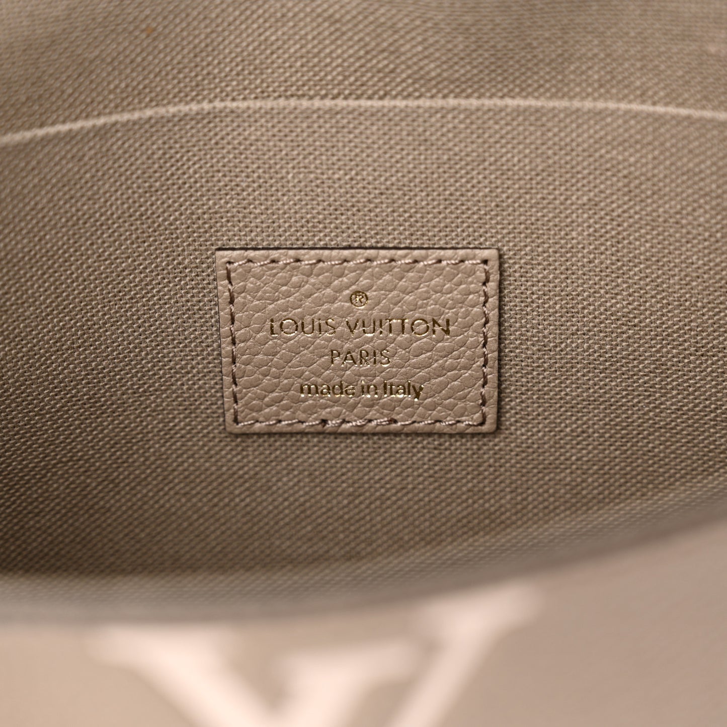 Empreinte Monogram Giant Felicie Pochette Tourterelle Creme