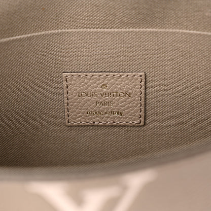 Louis Vuitton Empreinte Monogram Giant Felicie Pochette Tourterelle Creme 7 of 9