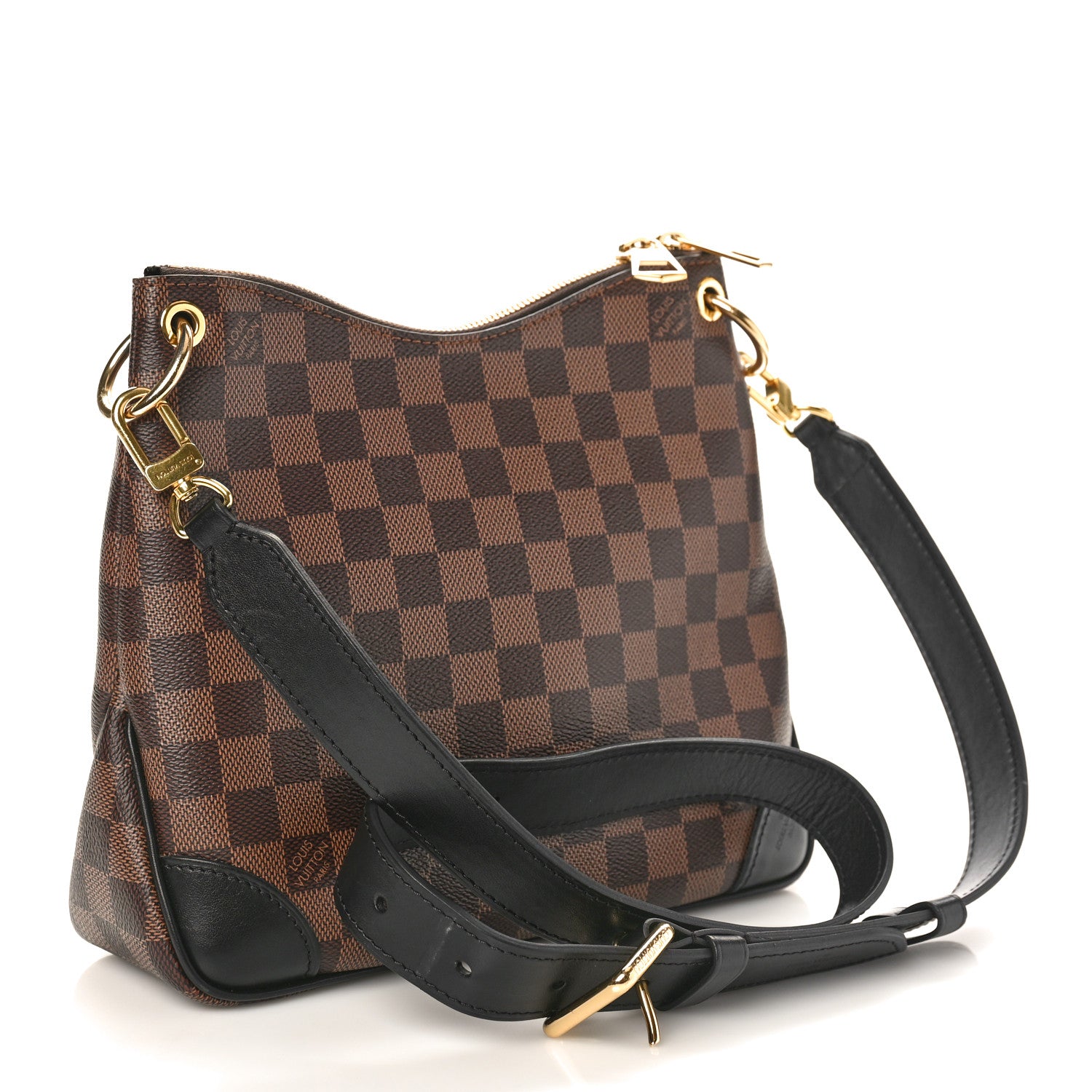 Louis Vuitton Damier Ebene Odeon PM Black 3 of 8