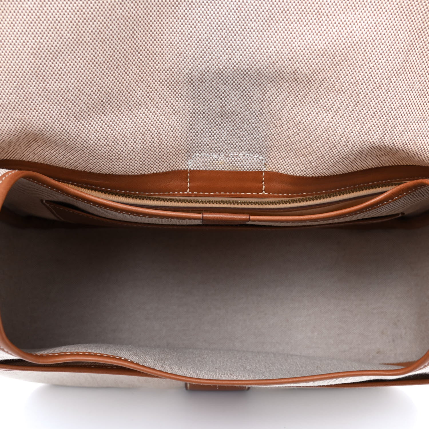 Hermes Toile Barenia Bourlingue Fauve 4 of 8