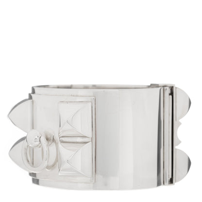 Hermes Sterling Silver Collier De Chien Bracelet ST 1 of 4