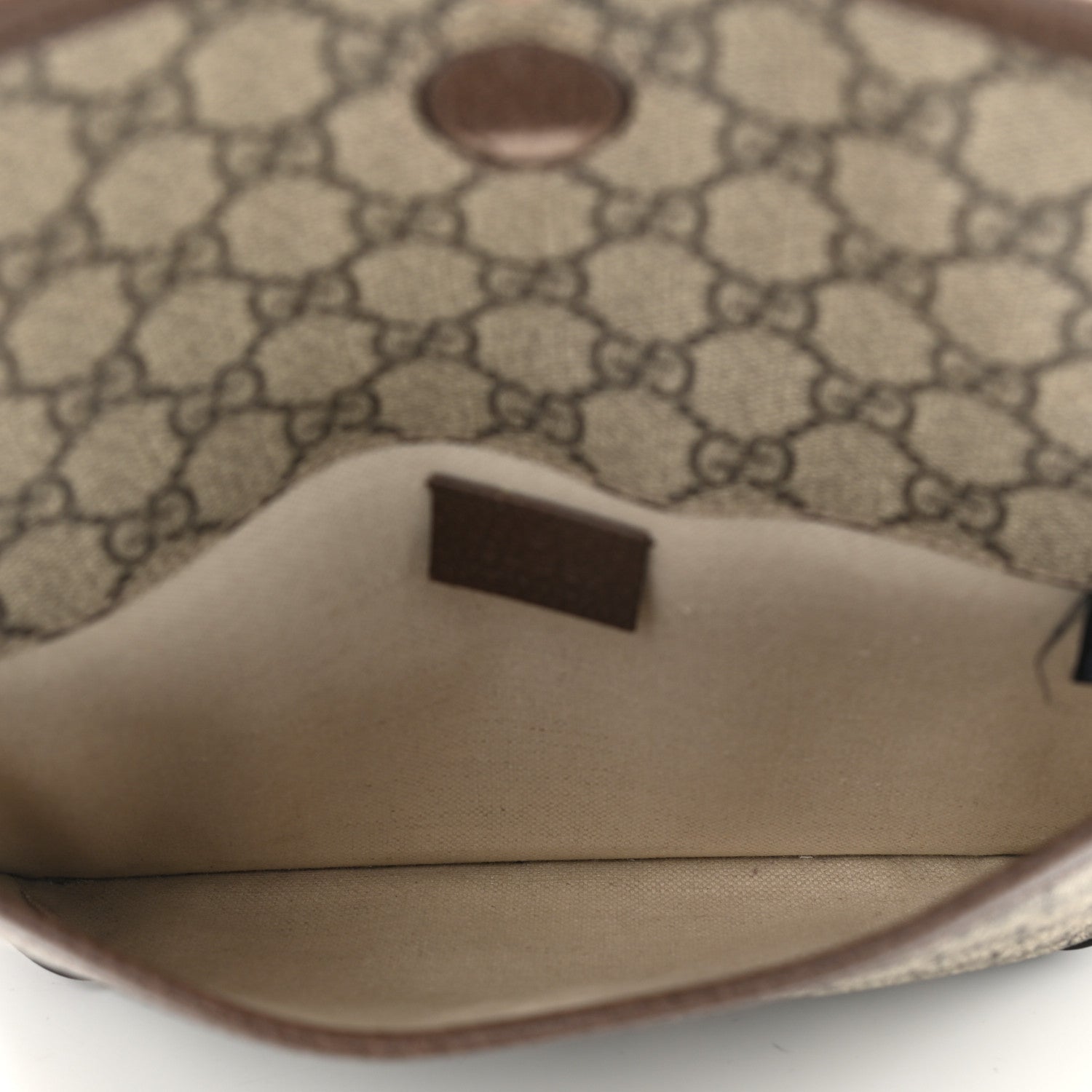 Gucci GG Supreme Monogram Neo Vintage Web Belt Bag Brown 6 of 16