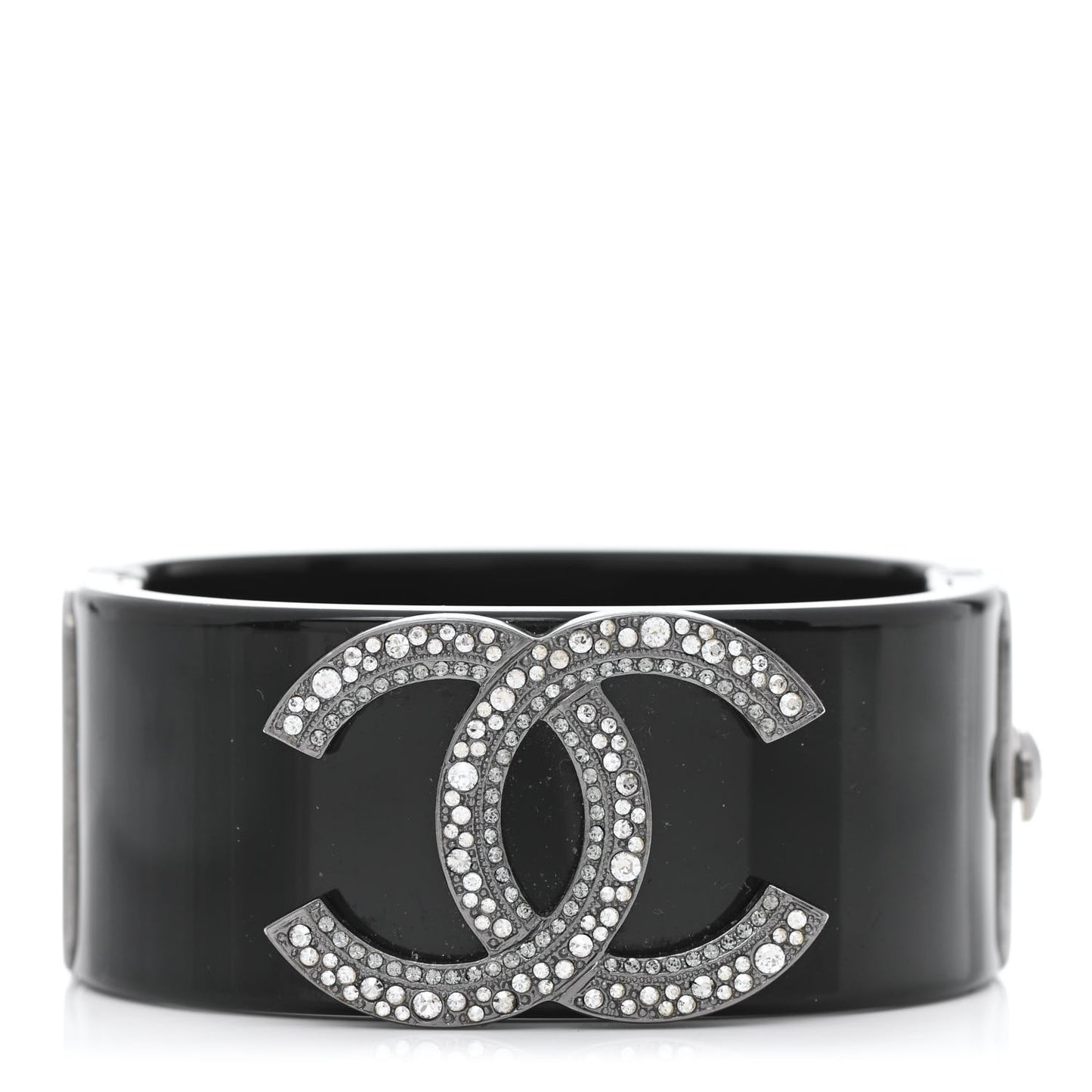 Resin Crystal CC Cuff Black