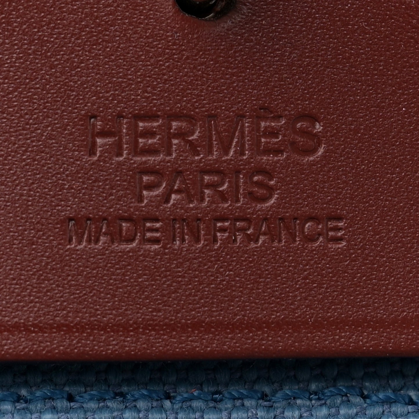 Toile Vache Hunter Herbag Zip 39 MM Bleu Orage Rouge H