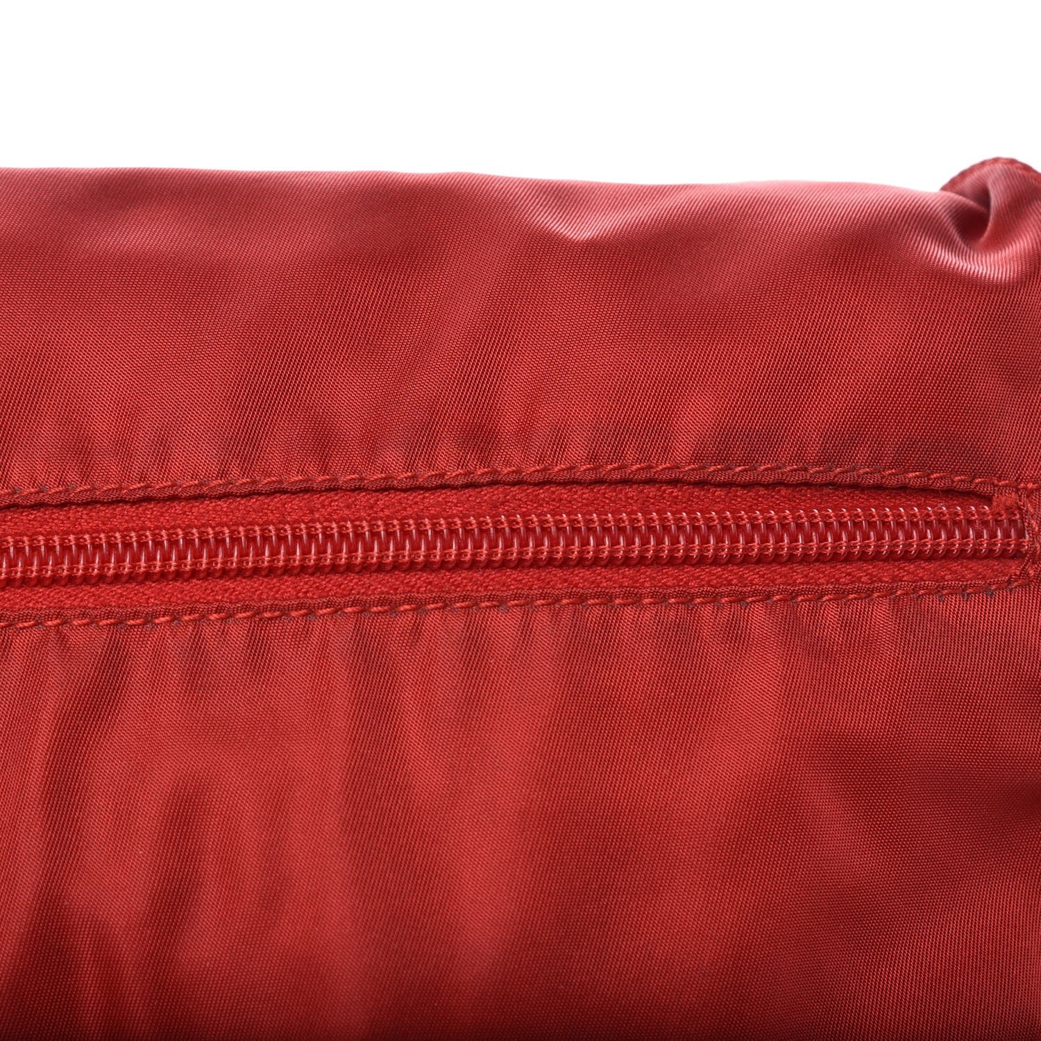 Prada Nylon Vela Messenger Bag Red 13 of 13