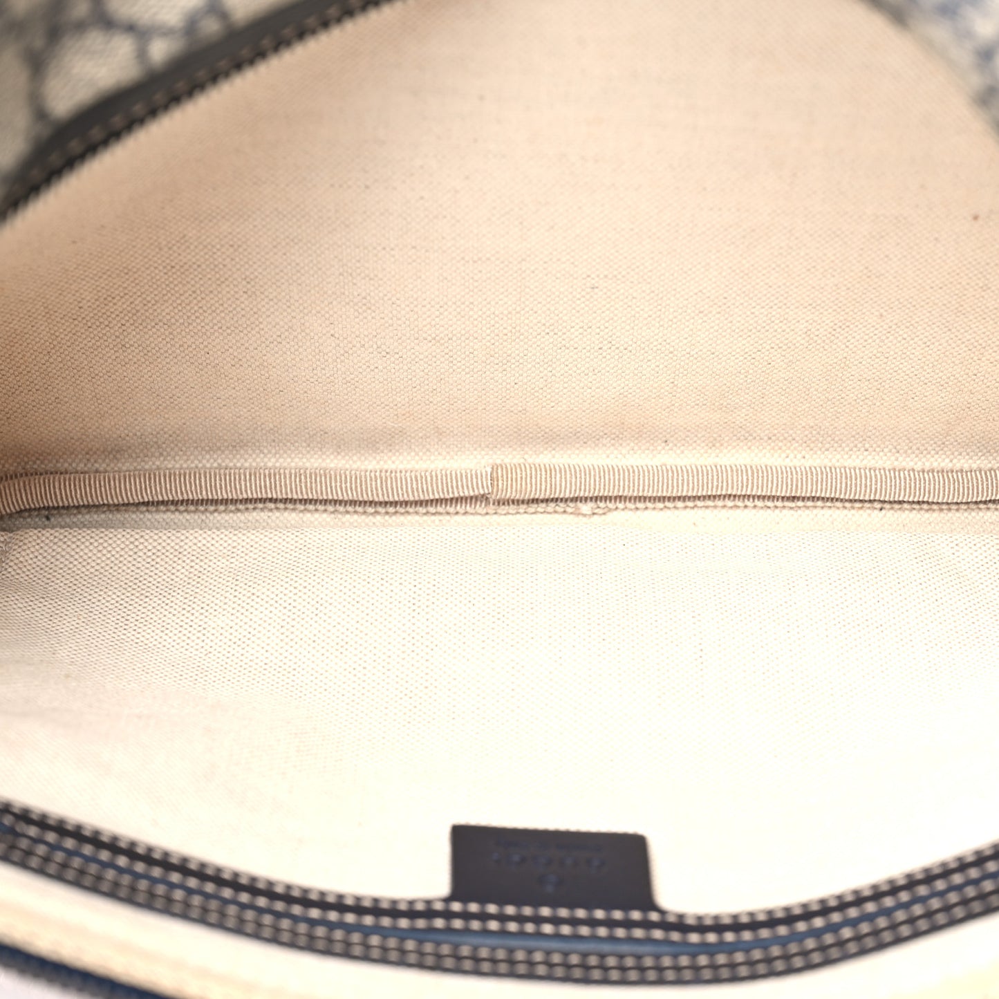 GG Supreme Monogram Belt Bag Navy