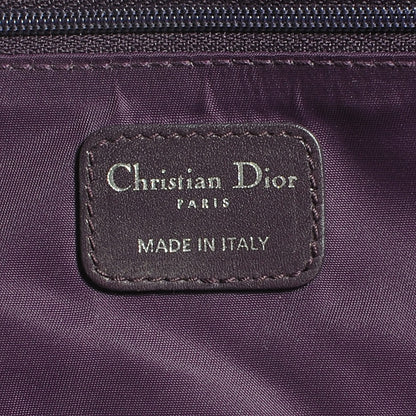 Christian Dior Satin Cannage Charming Doctors Tote Purple 6 of 7
