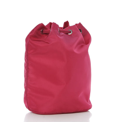 Prada Tessuto Nylon Drawstring Pouch Ibisco 3 of 7