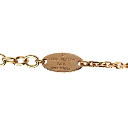 Louis Vuitton Metal Blooming Supple Necklace Gold 6 of 6