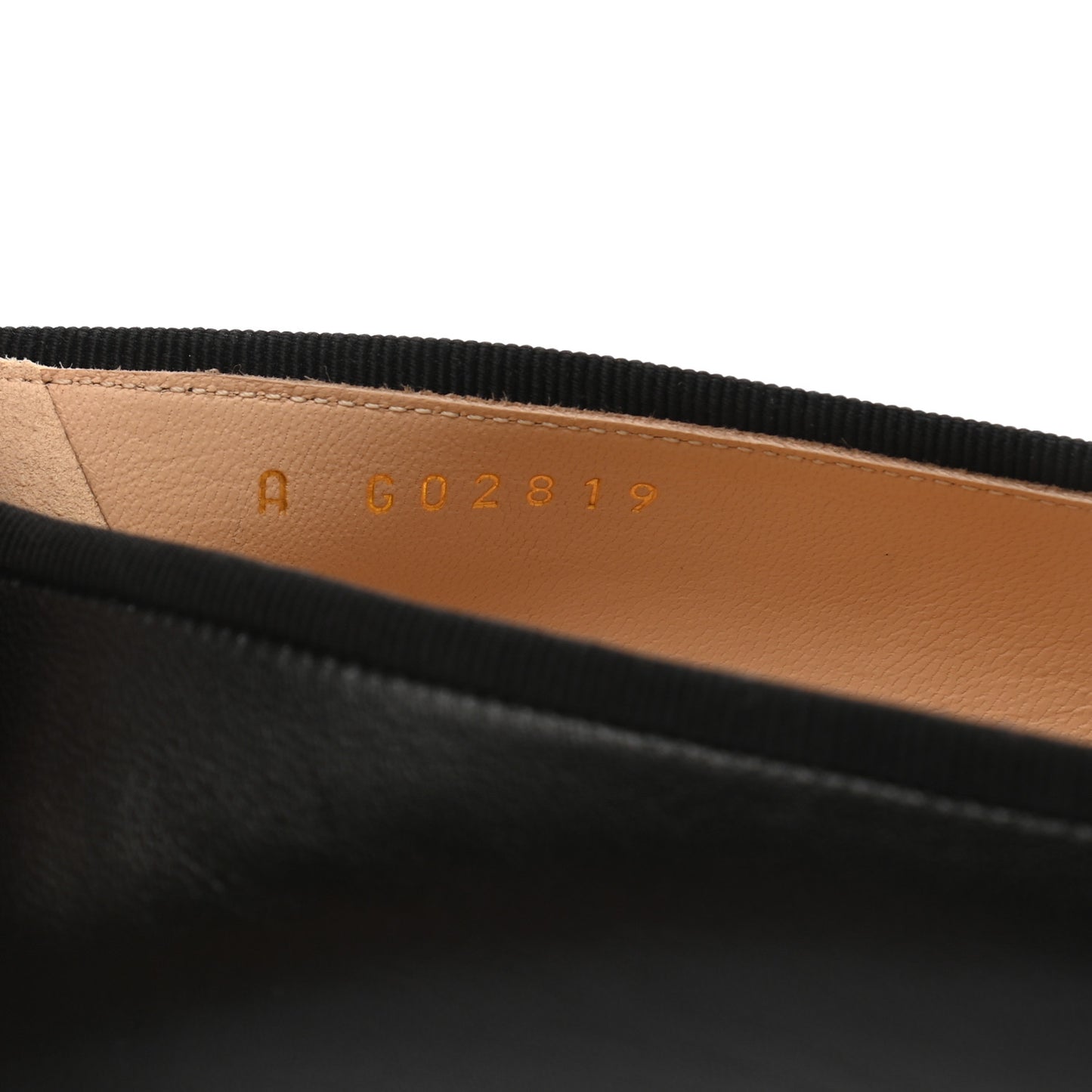 Lambskin Patent Cap Toe Ballerina Flats 39 Black