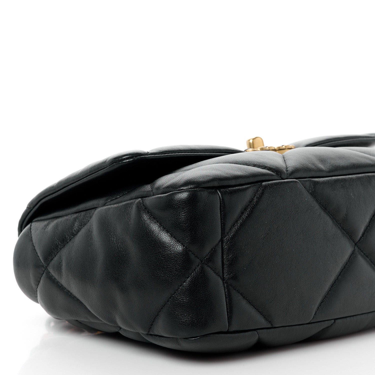 Chanel Lambskin Quilted Medium Chanel 19 Flap Black 9 of 12