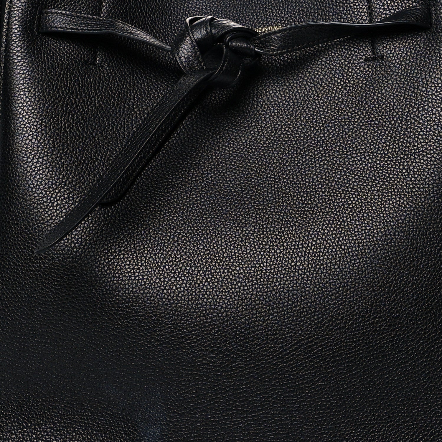 Celine Soft Grained Calfskin Small Belt Cabas Phantom Black 9 of 11