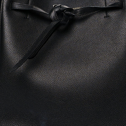 Celine Soft Grained Calfskin Small Belt Cabas Phantom Black 9 of 11