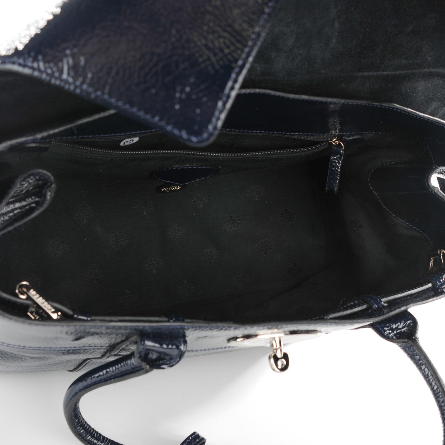 Spongy Patent Holiday Bayswater Nightshade Blue