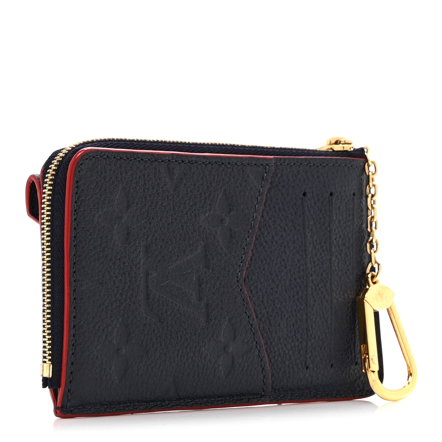 Louis Vuitton Empreinte Recto Verso Card Holder Marine Rouge 3 of 6