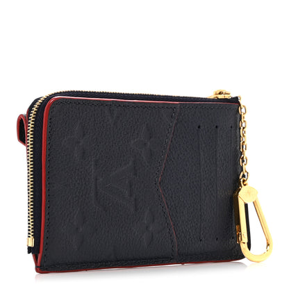 Louis Vuitton Empreinte Recto Verso Card Holder Marine Rouge 3 of 6