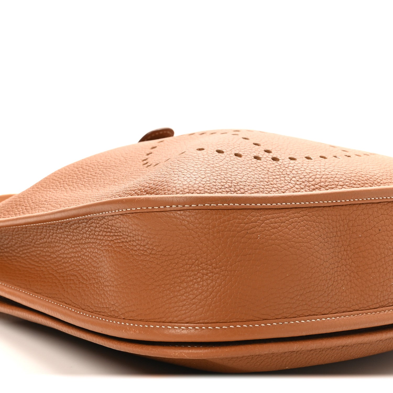 Hermes Taurillon Clemence Evelyne III PM Gold 9 of 10