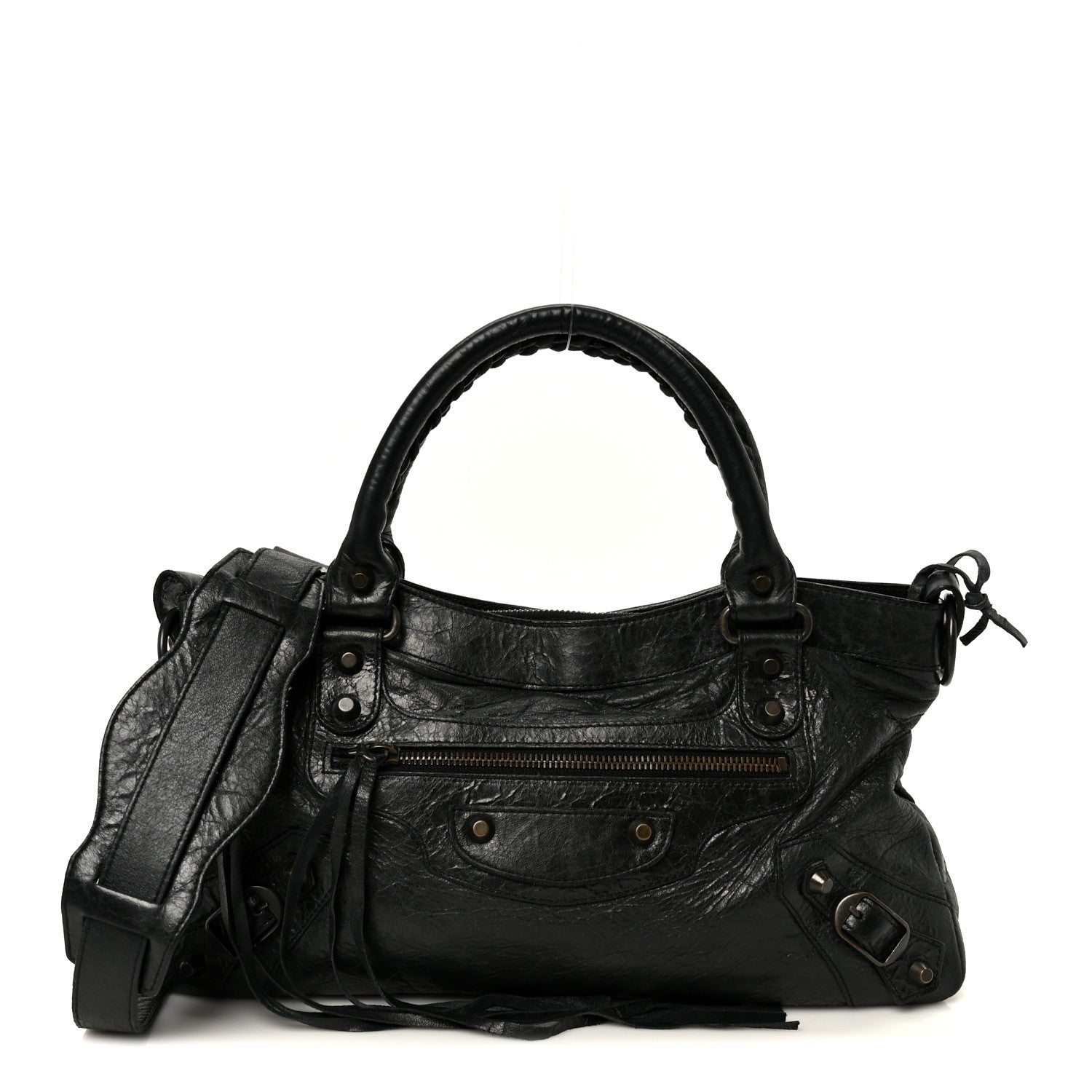 Balenciaga Agneau Classic Hardware First Black 1 of 12