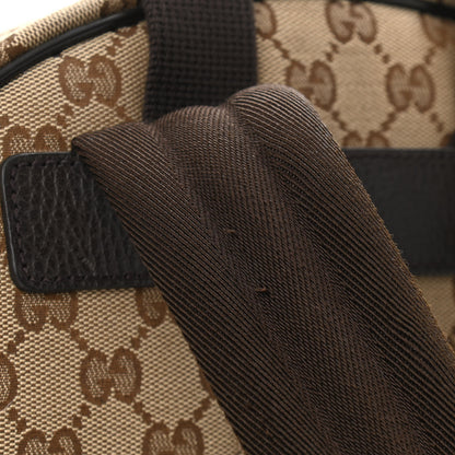 Gucci Monogram Travel Backpack Dark Brown 9 of 11
