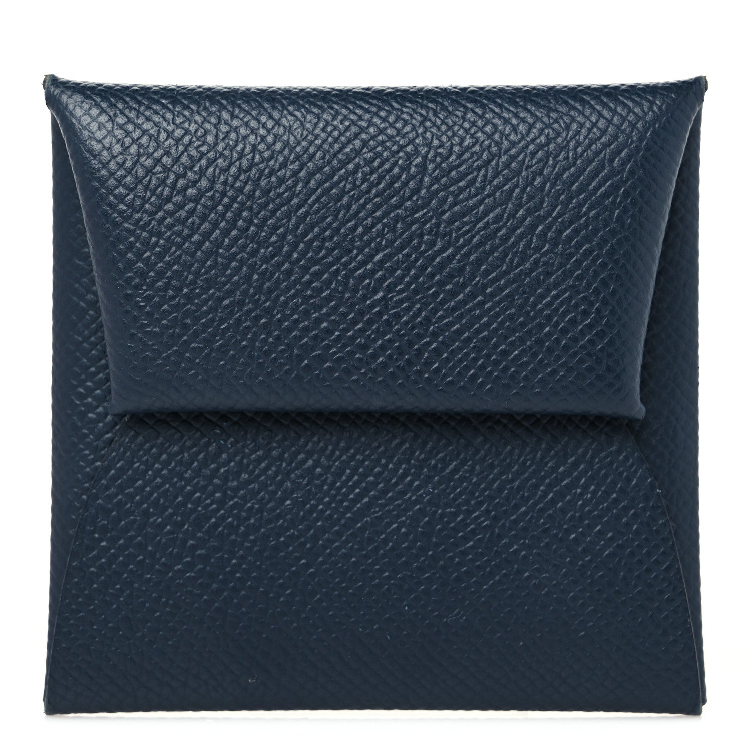 Hermes Epsom Verso Bastia Coin Purse Bleu Indigo Vert Amande 1 of 8