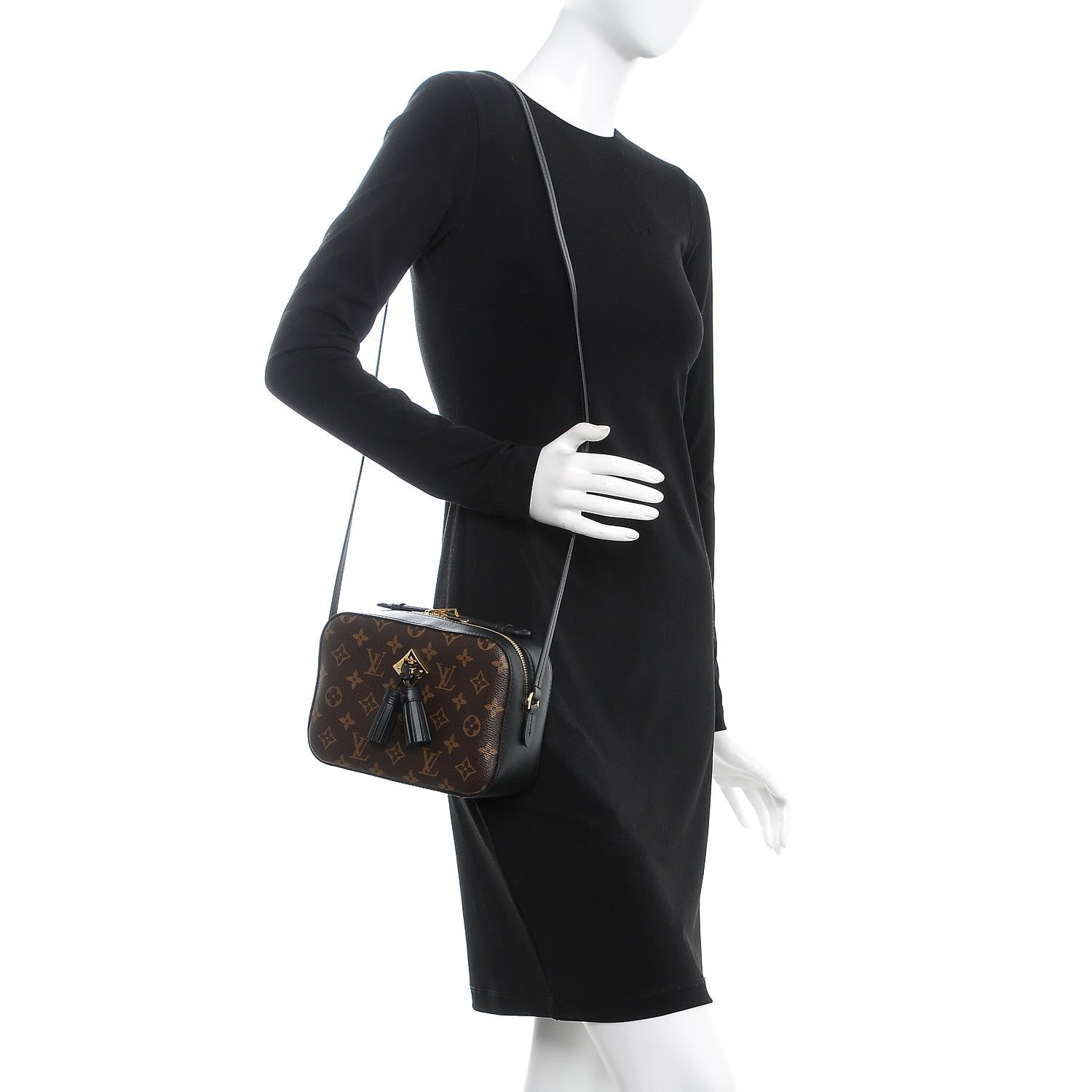 Louis Vuitton Monogram Saintonge Black 2 of 7