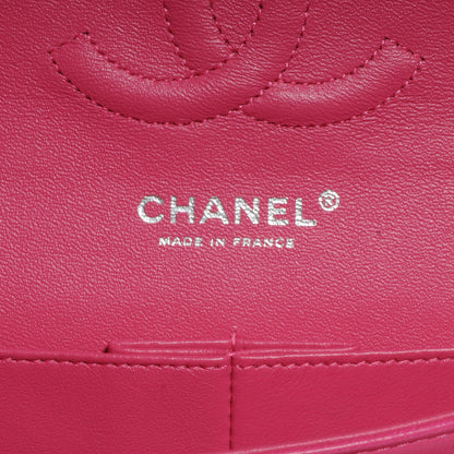 Chanel Patent Quilted Medium Double Flap Pink 7 of 9