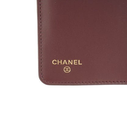Chanel Caviar Quilted Yen Wallet Black 6 of 8