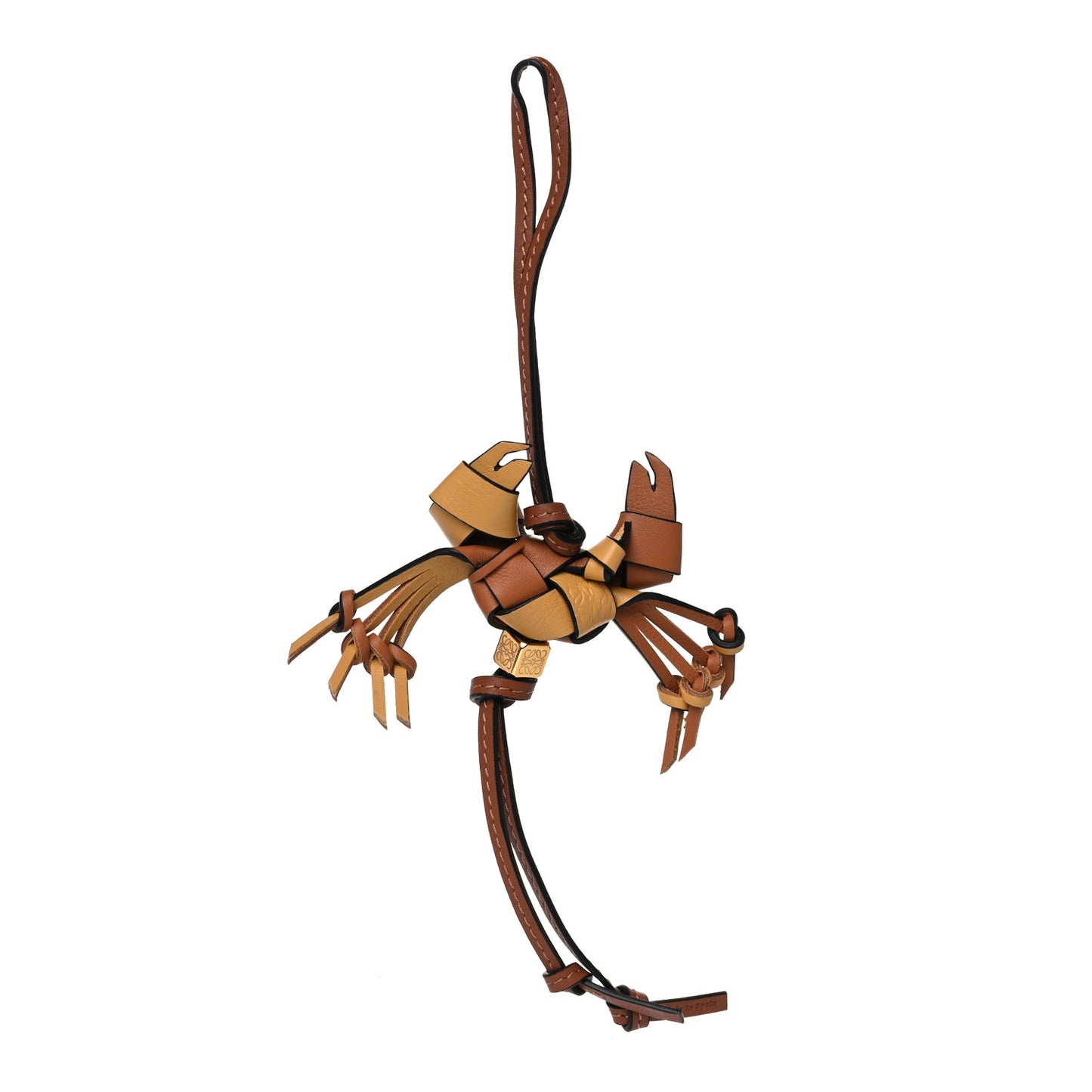 Calfskin Crab Bag Charm