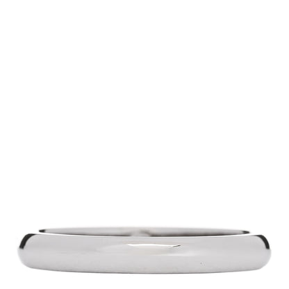 Cartier Platinum Diamond 3mm C De Cartier Wedding Band Ring 58 8.5 52/6 3 of 4