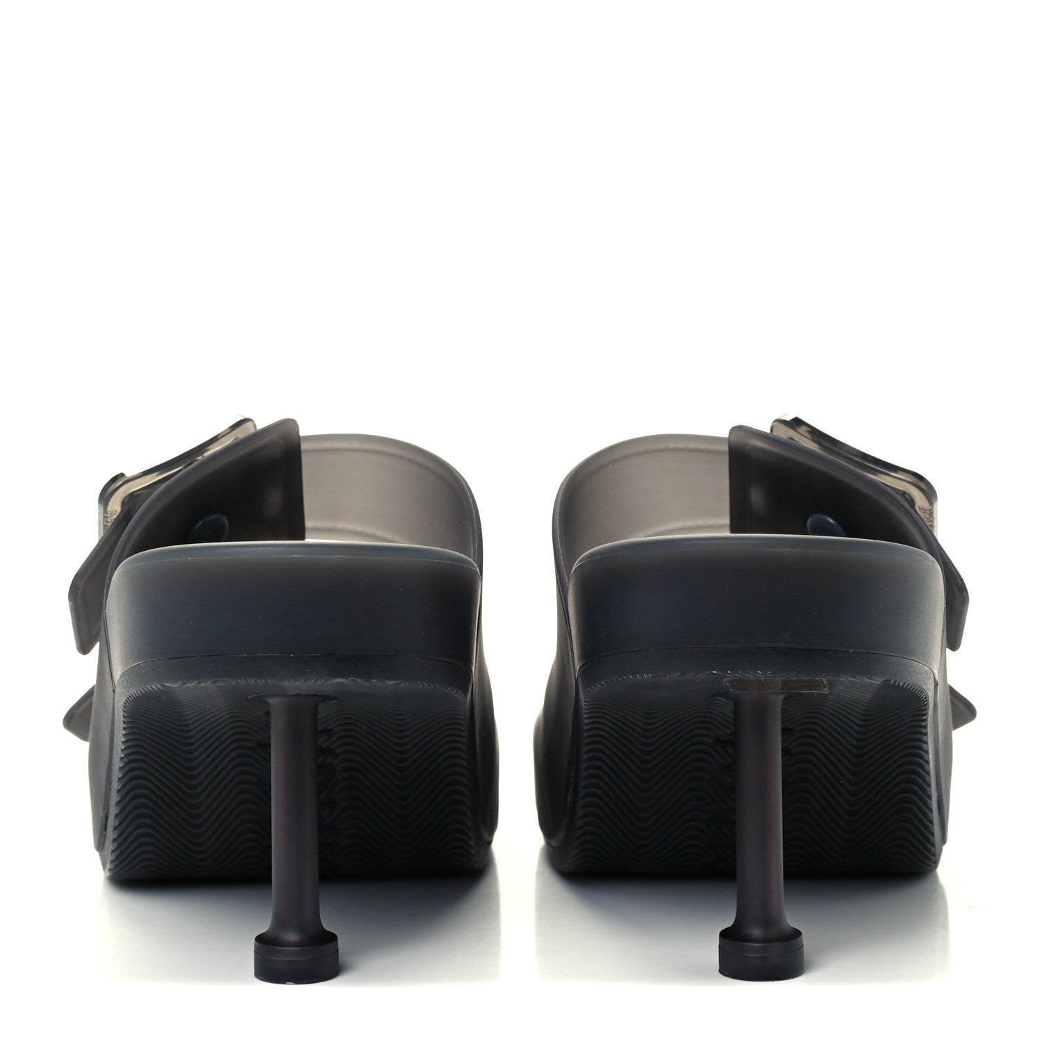 Balenciaga Technical Polyurethane Mallorca 80 Sandals 36 Black 6 of 12