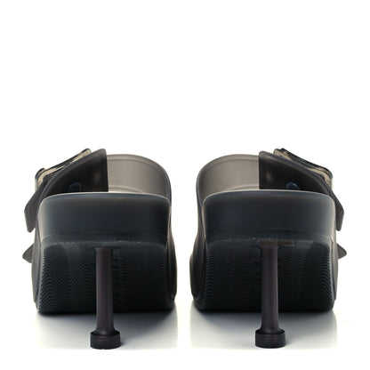 Balenciaga Technical Polyurethane Mallorca 80 Sandals 36 Black 6 of 12