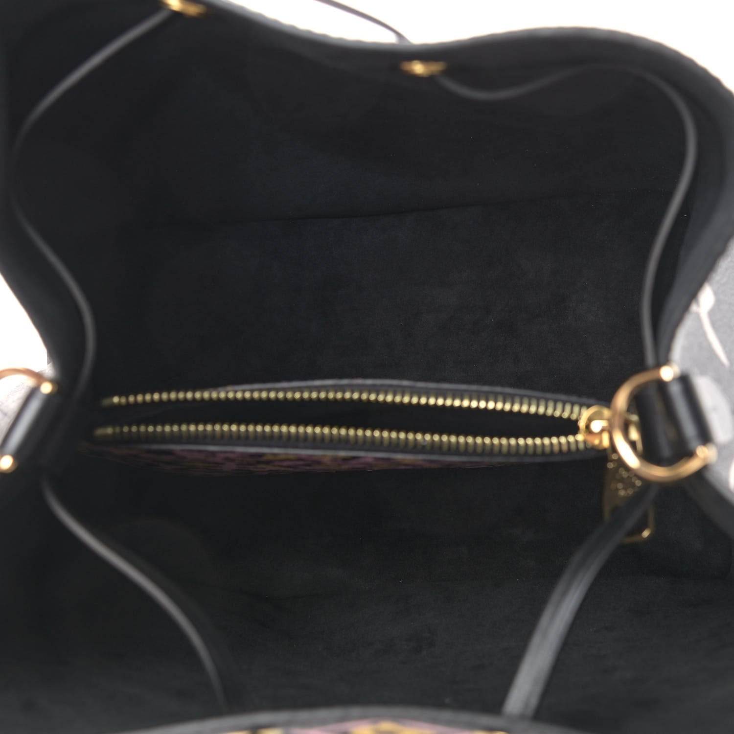Louis Vuitton Monogram Giant Wild At Heart Neonoe MM Black 5 of 9
