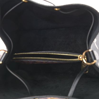 Louis Vuitton Monogram Giant Wild At Heart Neonoe MM Black 5 of 9