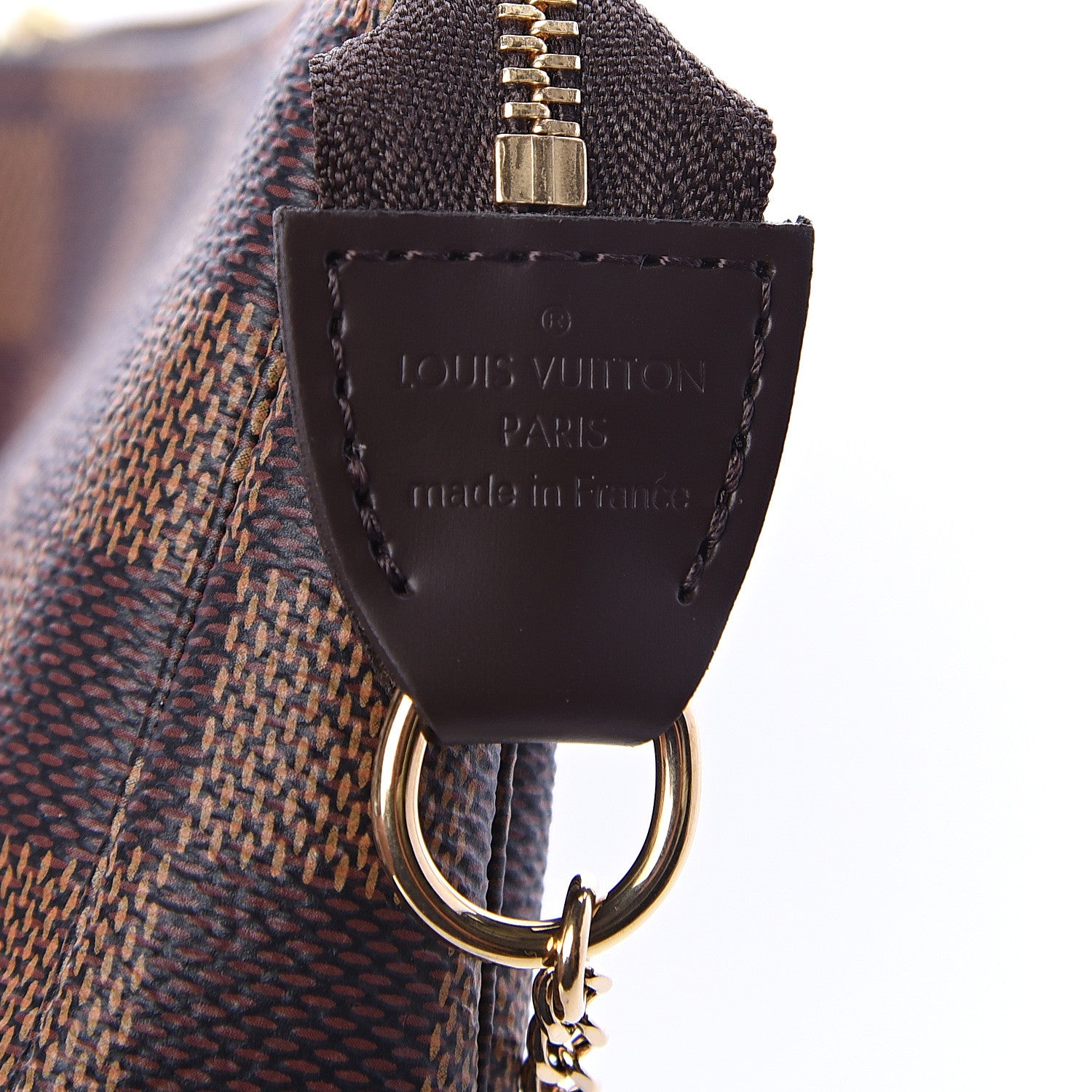 Louis Vuitton Damier Ebene Mini Pochette Accessories 5 of 5