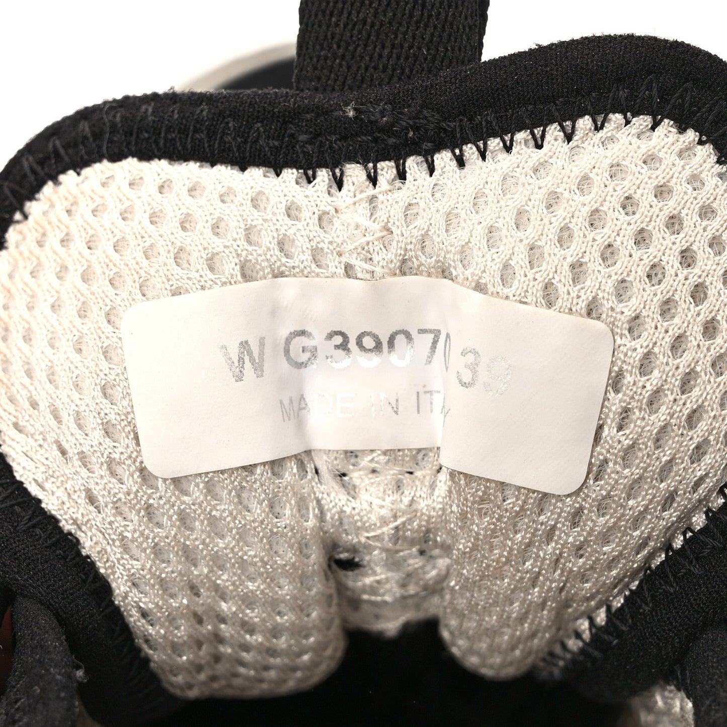 Velvet Calfskin Mixed Fibers CC Sneakers 39 Black