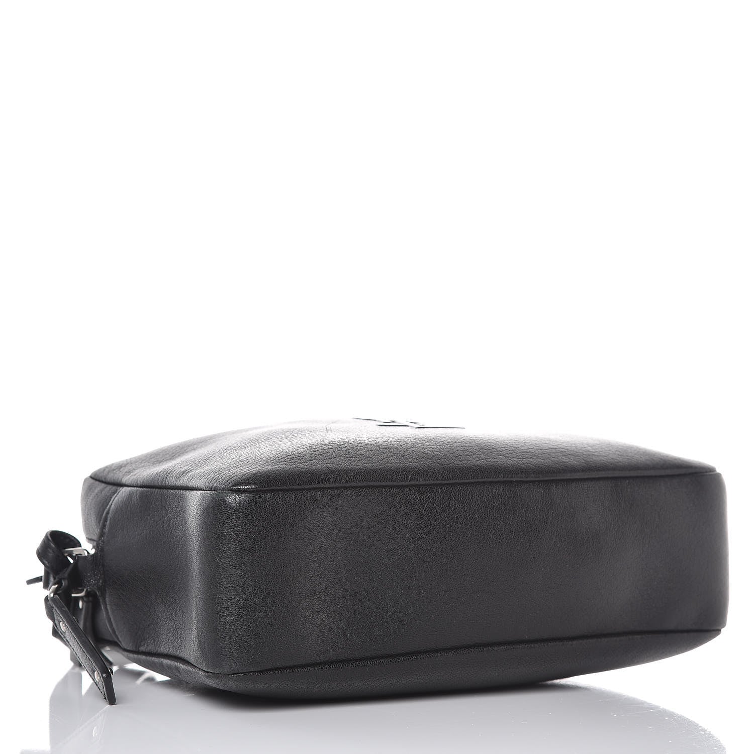 Saint Laurent Lambskin Monogram Small Lou Camera Bag Black 4 of 12