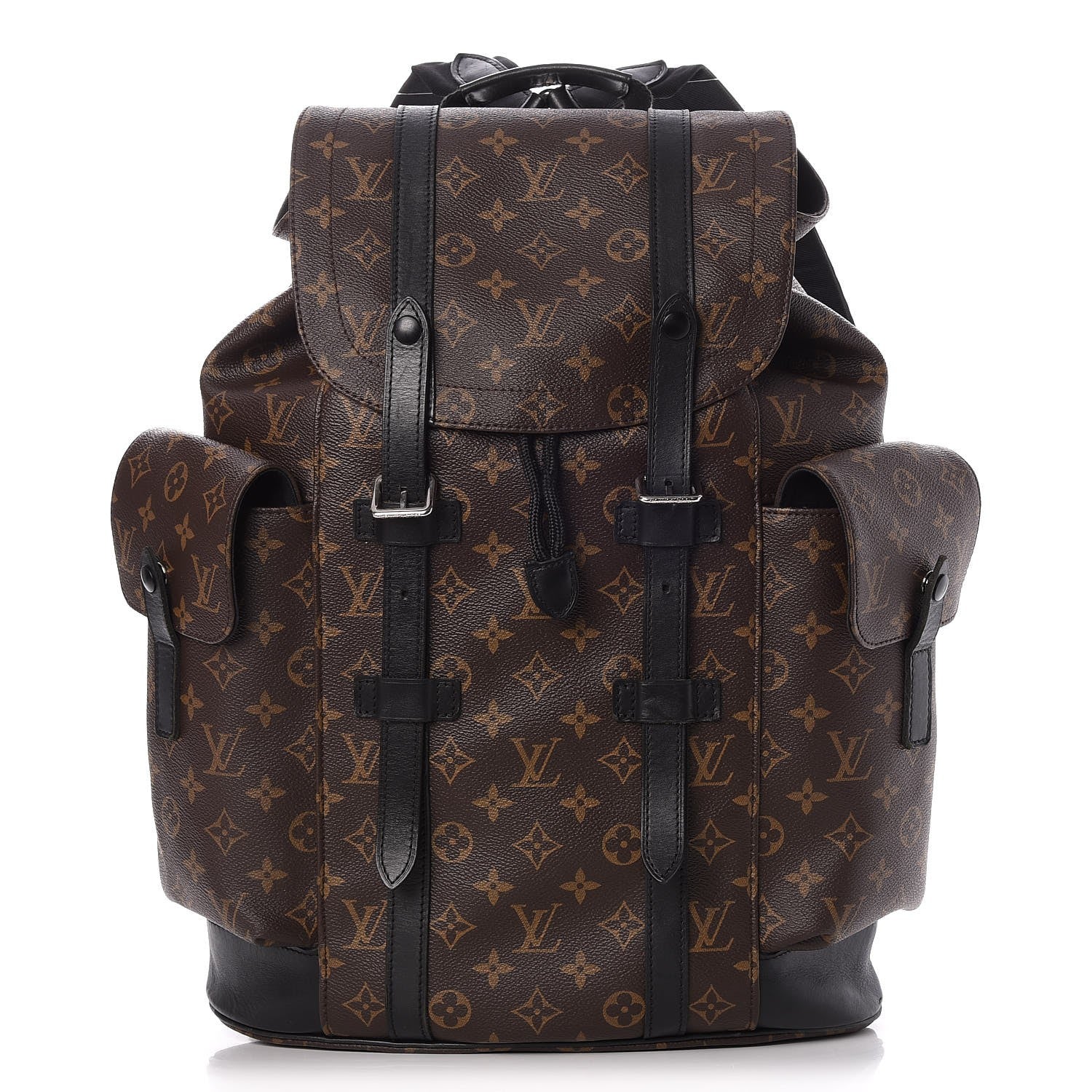 Louis Vuitton Monogram Macassar Christopher PM Backpack 1 of 9