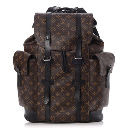 Louis Vuitton Monogram Macassar Christopher PM Backpack 1 of 9