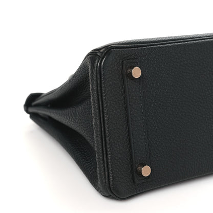 Hermes Togo Birkin 25 Black 9 of 10