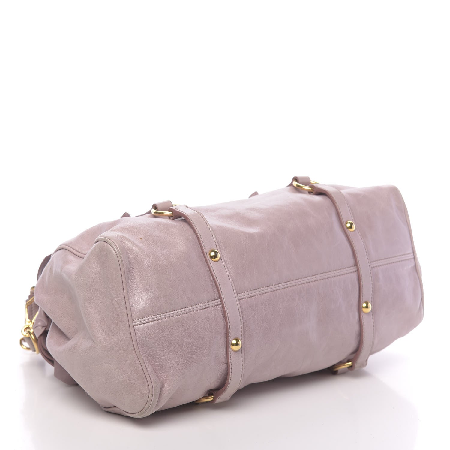 Miu Miu Vitello Medium Bow Bag Mughetto 4 of 12