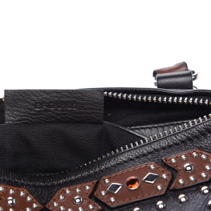 Givenchy Calfskin Small Studded Pandora Black Brown 9 of 10
