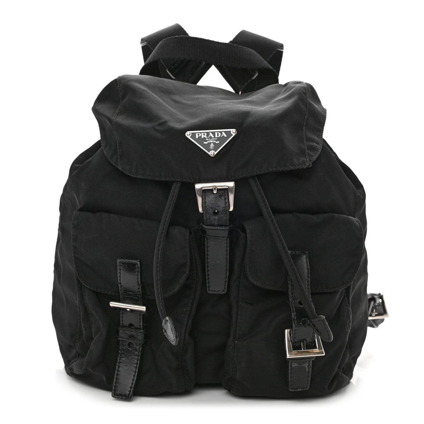 Tessuto Nylon Vela Small Backpack Black