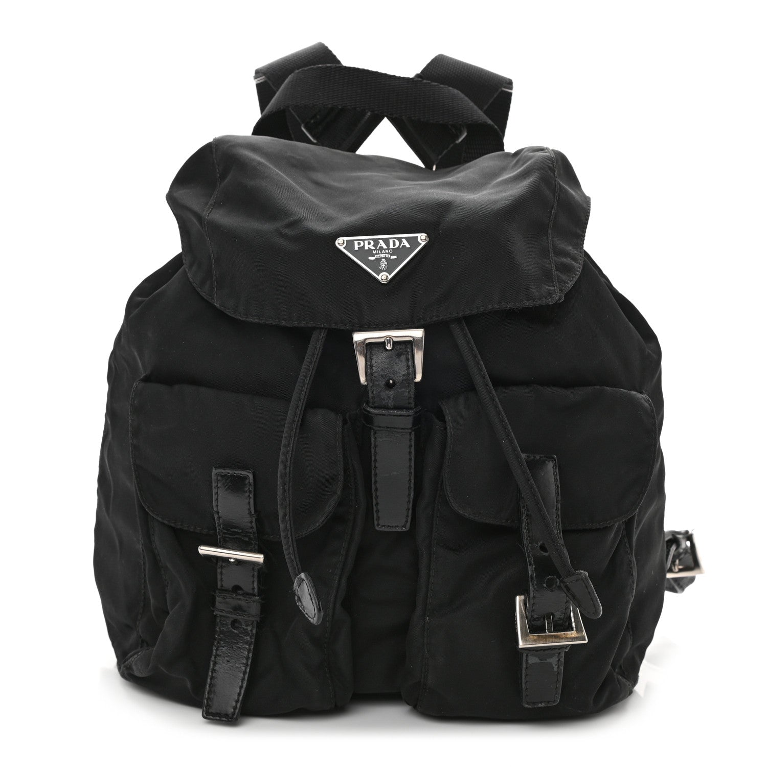 Prada Tessuto Nylon Vela Small Backpack Black 1 of 18