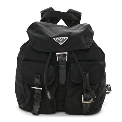Prada Tessuto Nylon Vela Small Backpack Black 1 of 18